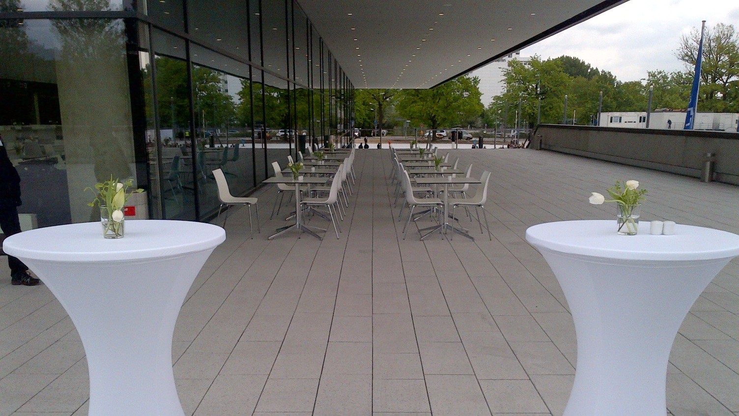 CityCube Berlin Terrasse