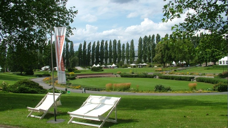 Capital Catering Sommergarten Ruhe vor dem Ansturm